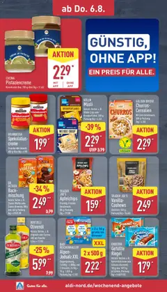 GRANDESSA, Spekulatius-creme, Crunchy oder Smooth;, 400-g-Glas (kg = 4.98) ab 03.08.2026 gültig | Seite: 30