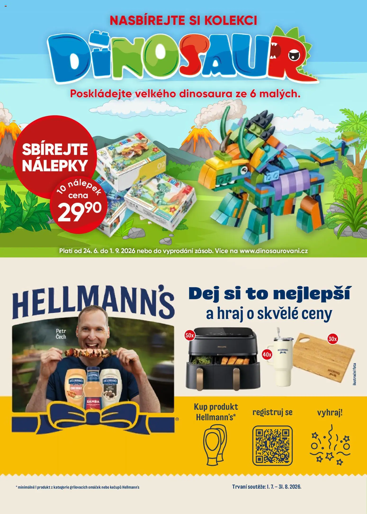 Hruška leták od 01.07.2026 | Strana: 12 | Produkty: Nálepky, Hellmann's