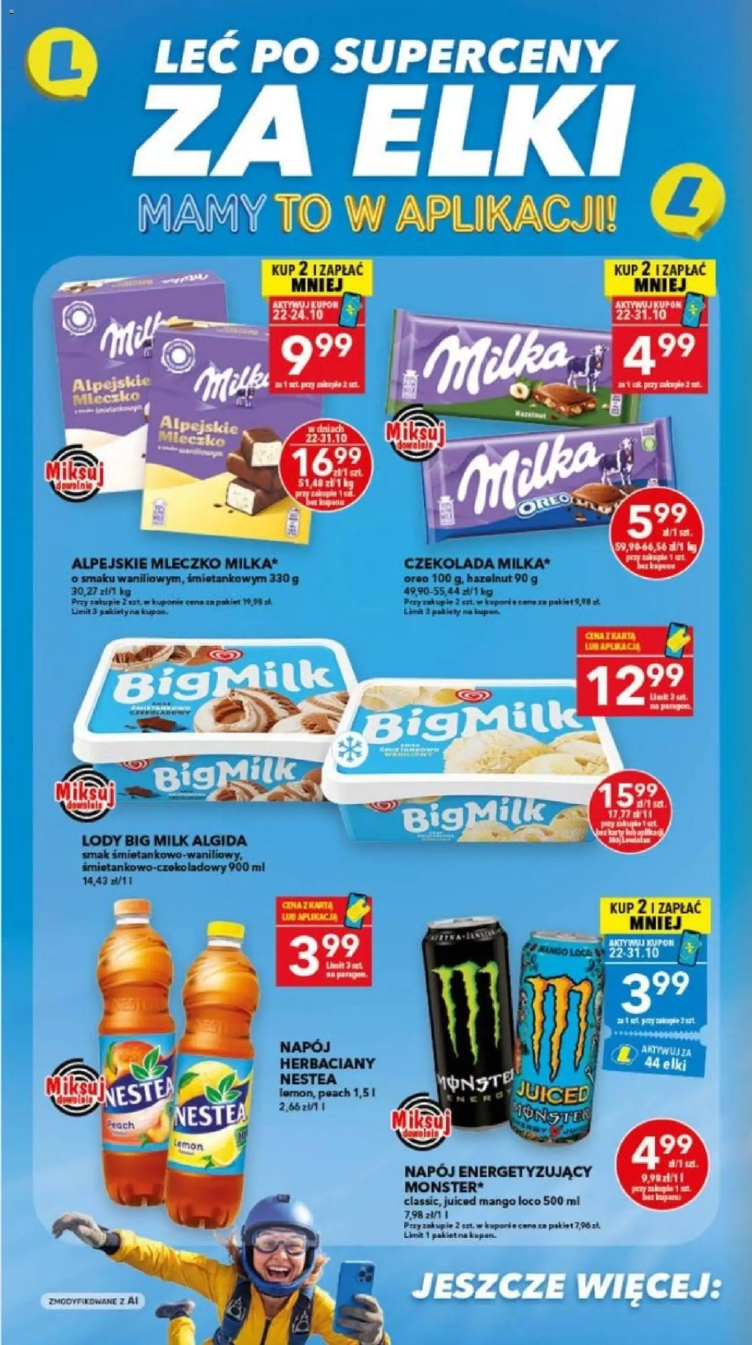 Lewiatan gazetka - Gdańsk od 22.10.2026 | Strona: 2 | Produkty: Mango, Oreo, Milka, Lody