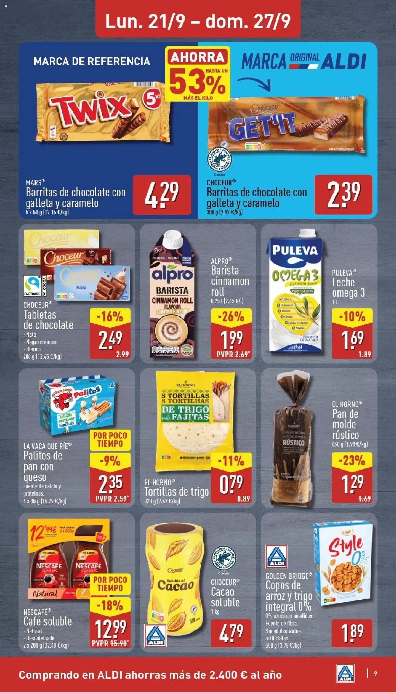 Aldi folleto Baleares │ válido desde el 21/09/2026 | Página: 9