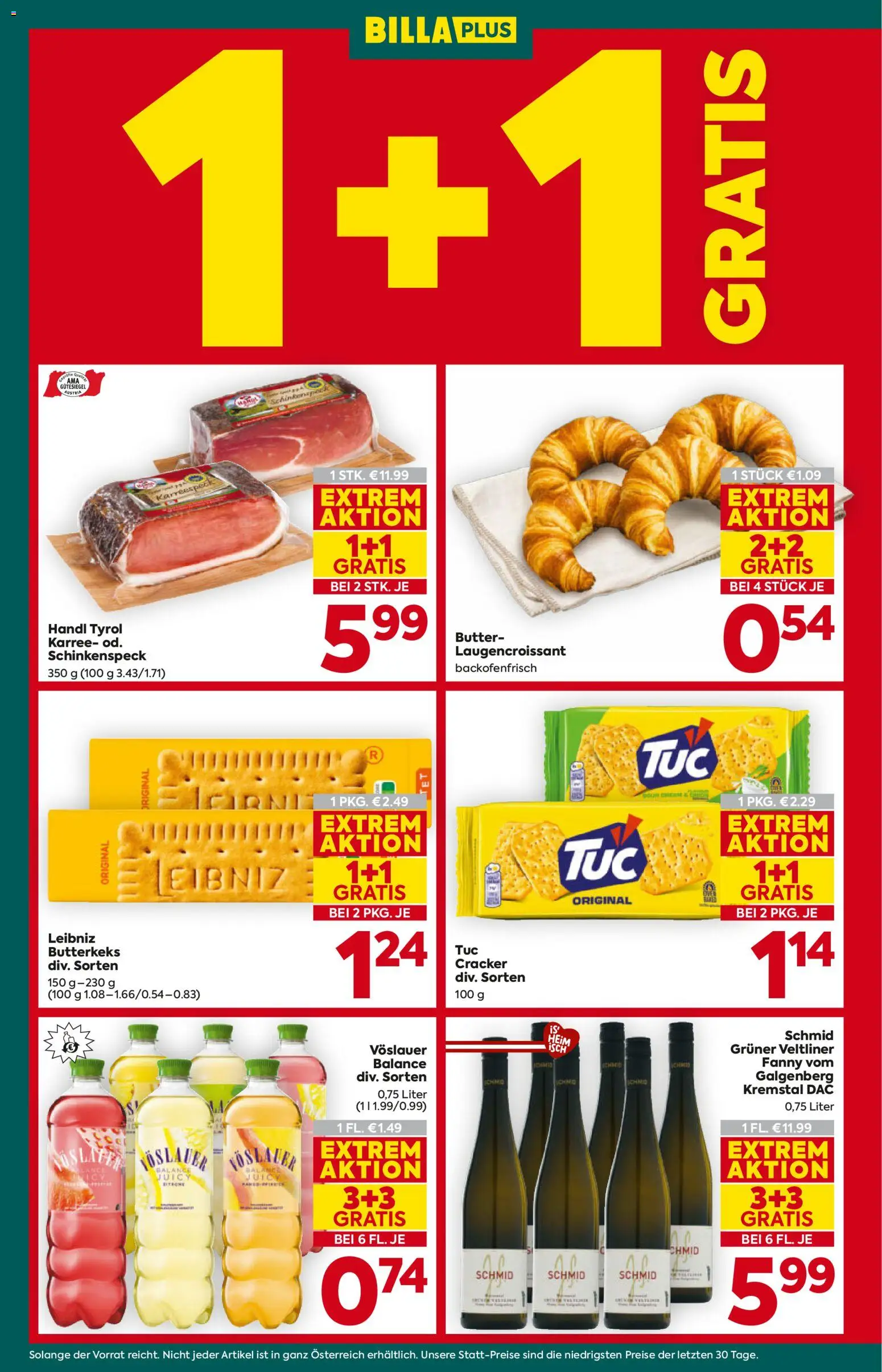Billa Plus Flugblatt gültig ab 13.08.2026 | Seite: 6 | Produkte: Butter, Cracker