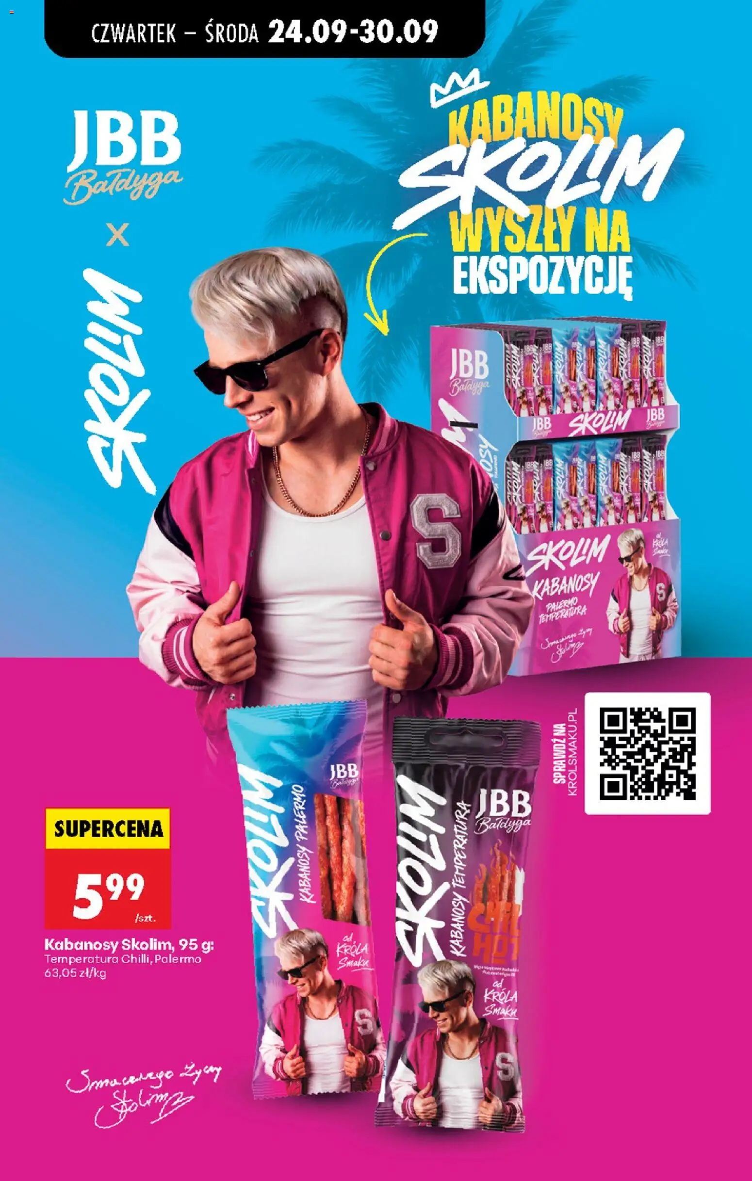 Biedronka Polsko leták - Codziennie niskie ceny od 24.09.2026 | Strana: 61