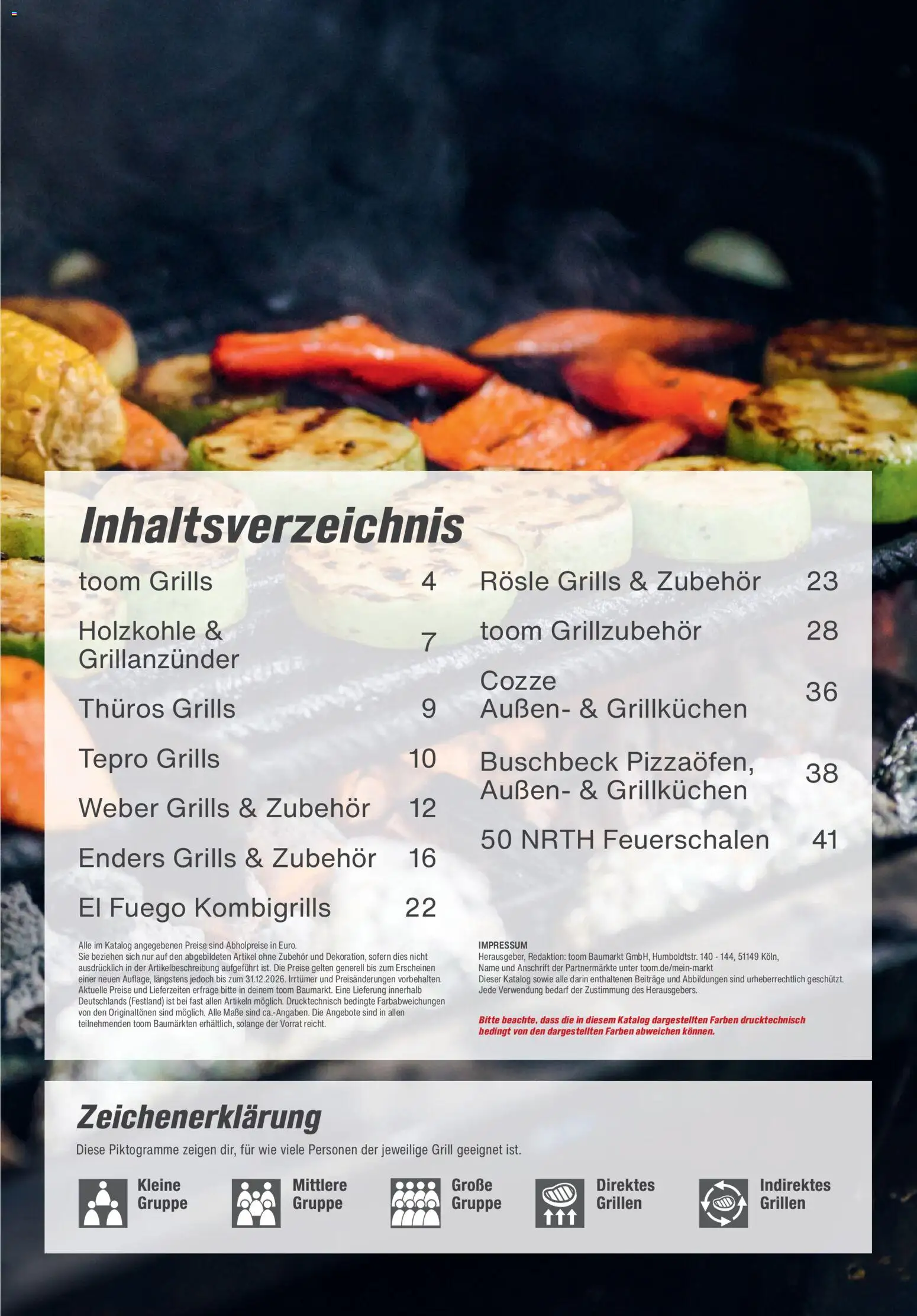 Toom Baumarkt  Grills & Zubehör 2026 – gültig ab 14.02.2026 | Seite: 3 | Produkte: Grill