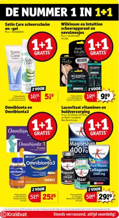 Kruidvat folder week 37 - Voorbeeld van een folder van Kruidvat, geldig van 08/09/2026 | Pagina: 11 | Producten: Scheerapparaat, Gel, Bosbessen, Aloë Vera