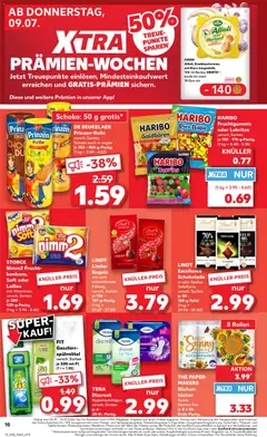 Kaufland Prospekt ab 09.07.2026 gültig | Seite: 10 | Produkte: Presse, Haribo, Schokolade, Lindt