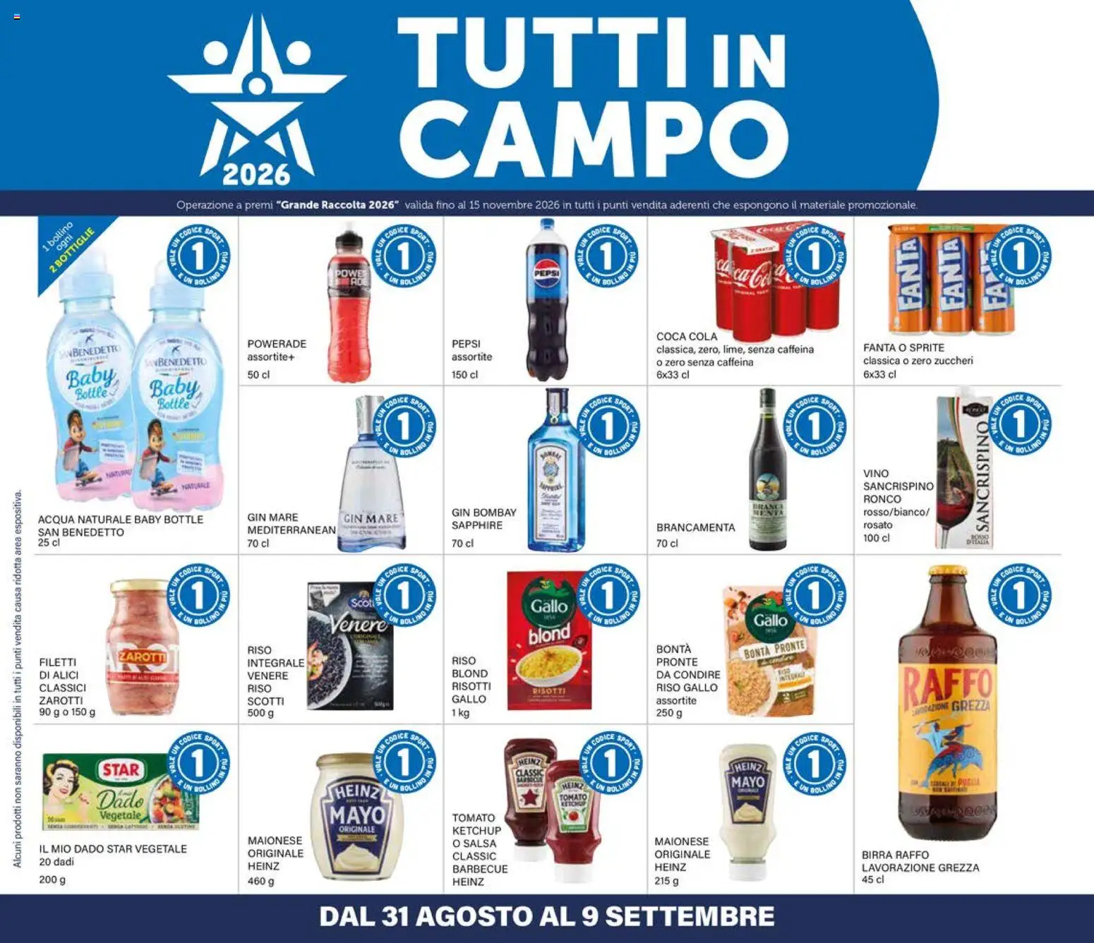 Volantino Il Gigante del 27/08/2026 | Pagina: 28 | Prodotti: Birra Raffo, Birra, Ketchup, Acqua