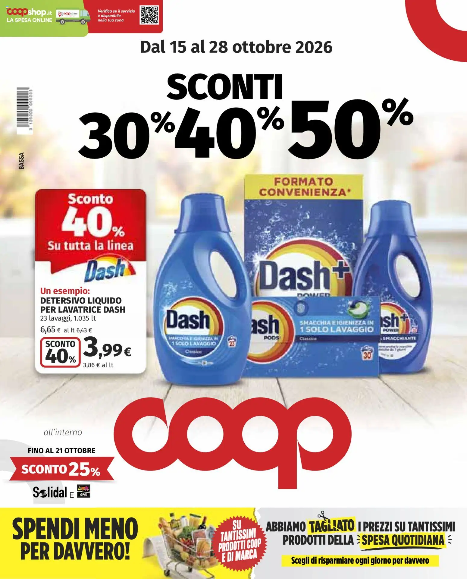 Volantino COOP del 15/10/2026 | Pagina: 1