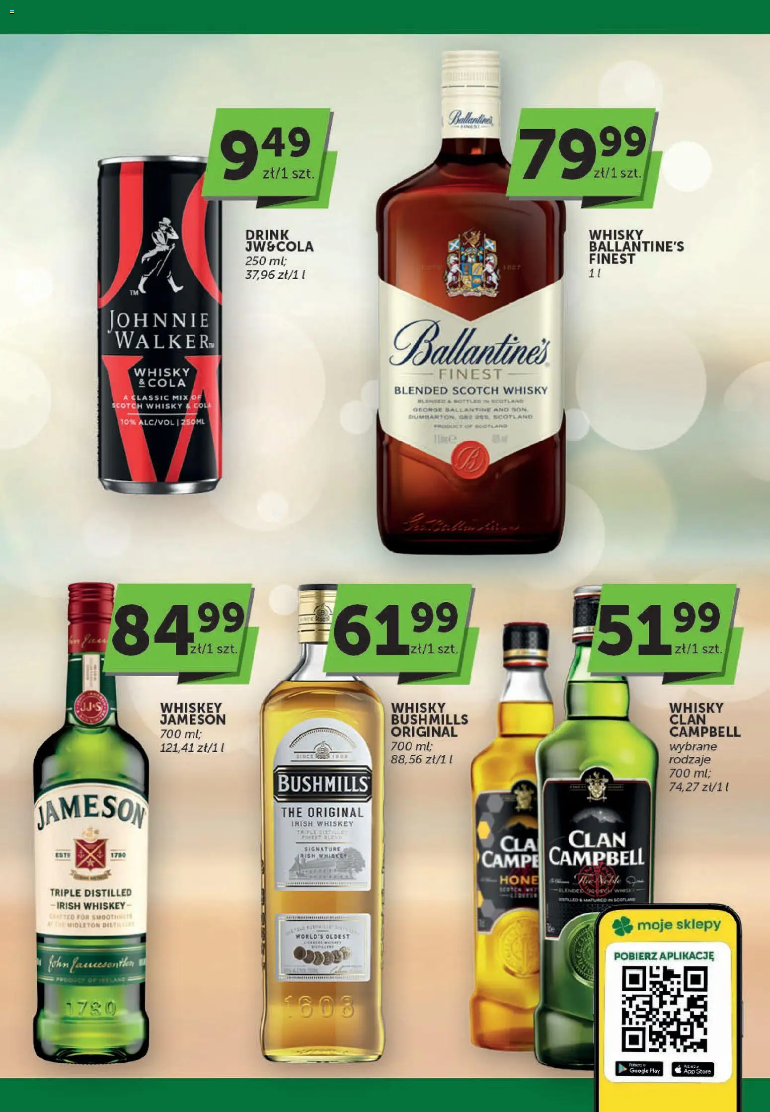 ABC gazetka - Katalog alkoholowy od 28.05.2026 | Strona: 6 | Produkty: Whisky Bushmills, Jameson, Whisky