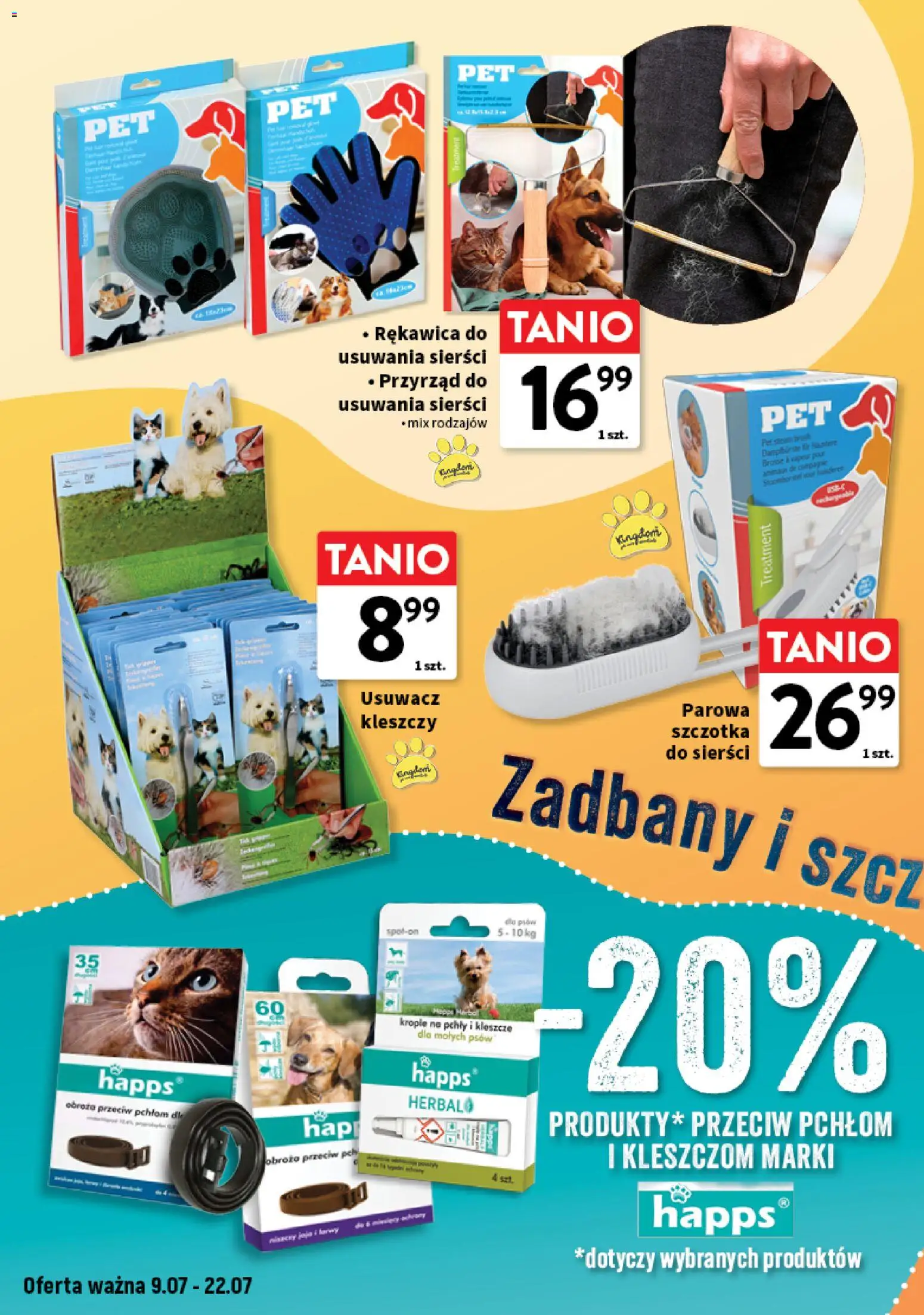 Intermarche gazetka - Wszystko czego chcę dla pupila od 09.07.2026 | Strona: 6 | Produkty: Szczotka