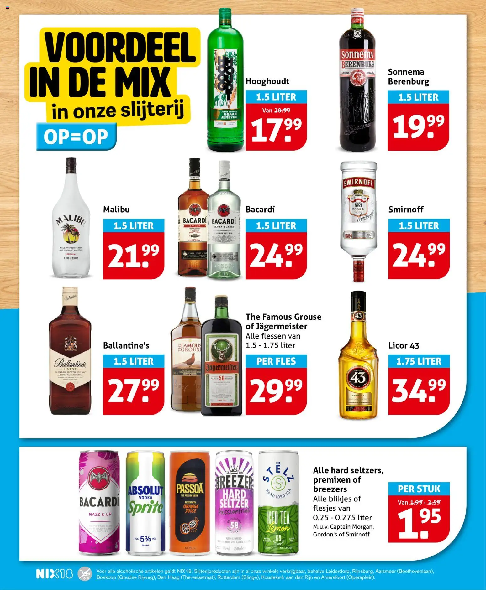 {H1} | Pagina: 26 | Producten: Sprite, Bacardi, Ballantine’s, Malibu