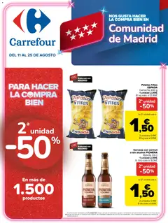 Vista previa Carrefour folleto Gusta válido desde el 11/08/2026