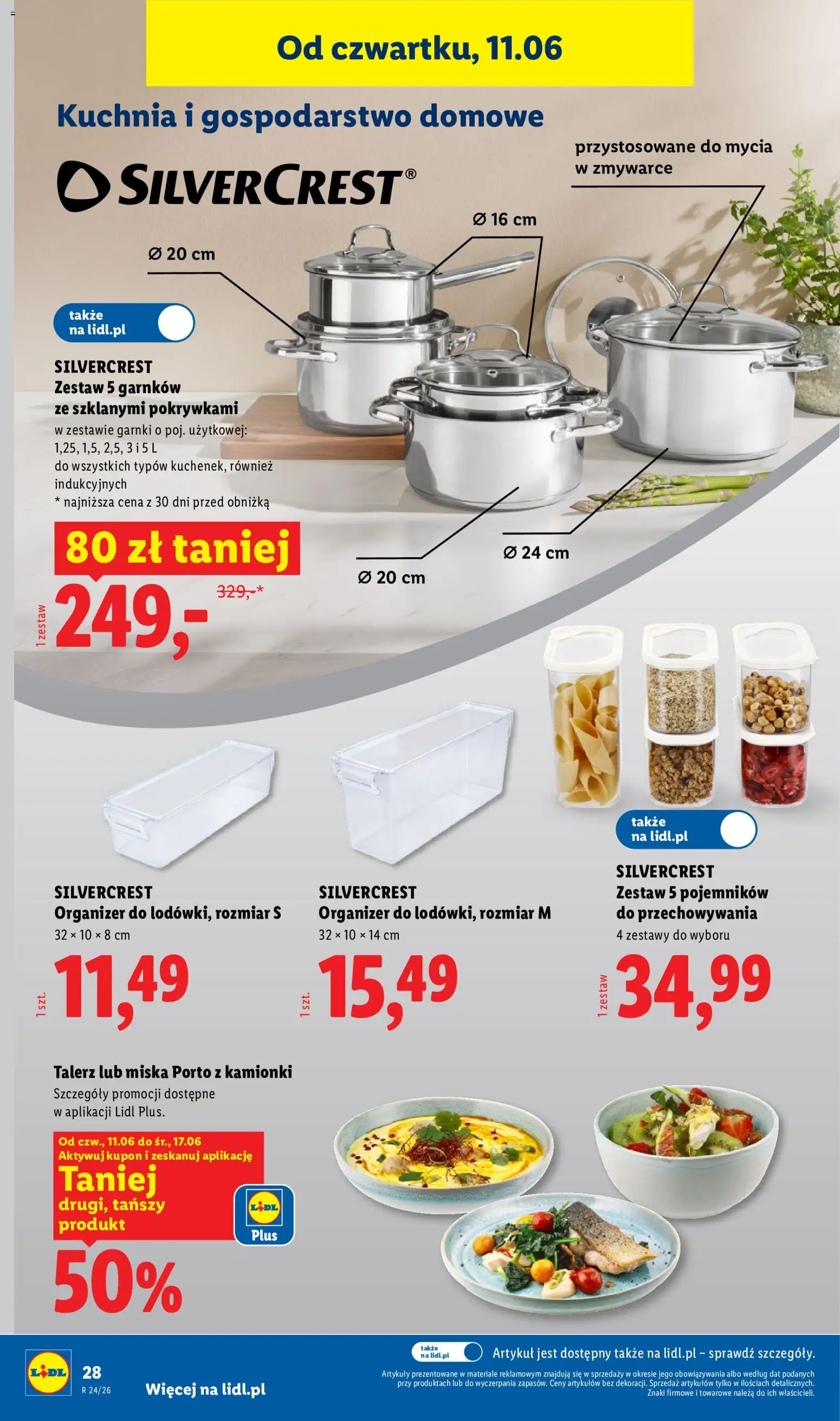 Lidl Katalog od 08.06.2026 | Strona: 32 | Produkty: Garnki