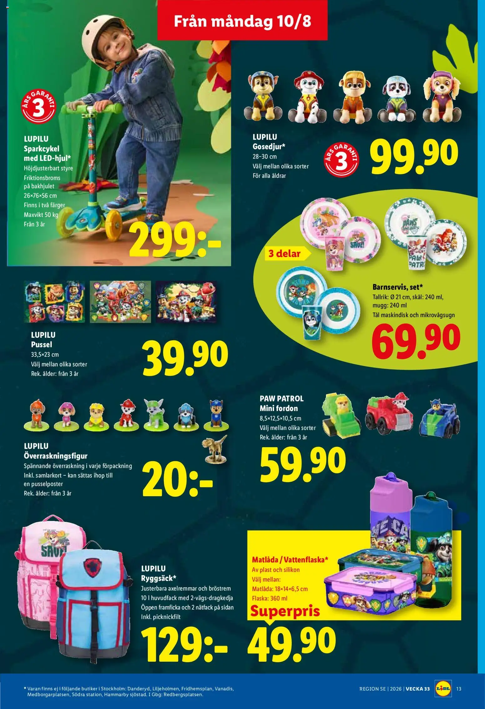 Lidl reklamblad aktuell från 10/08/2026 | Sida: 15 | Produkter: Pussel, Set, Matlåda, Mikrovågsugn