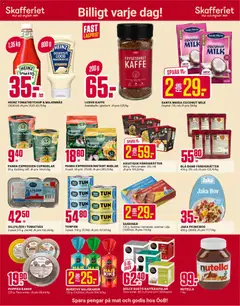 ÖoB erbjudanden - Förhandsvisning av reklamblad från butik ÖoB aktuell från 27.04.2026 | Sida: 3 | Produkter: Majskakor, Kaffe, Tonfisk, Majs
