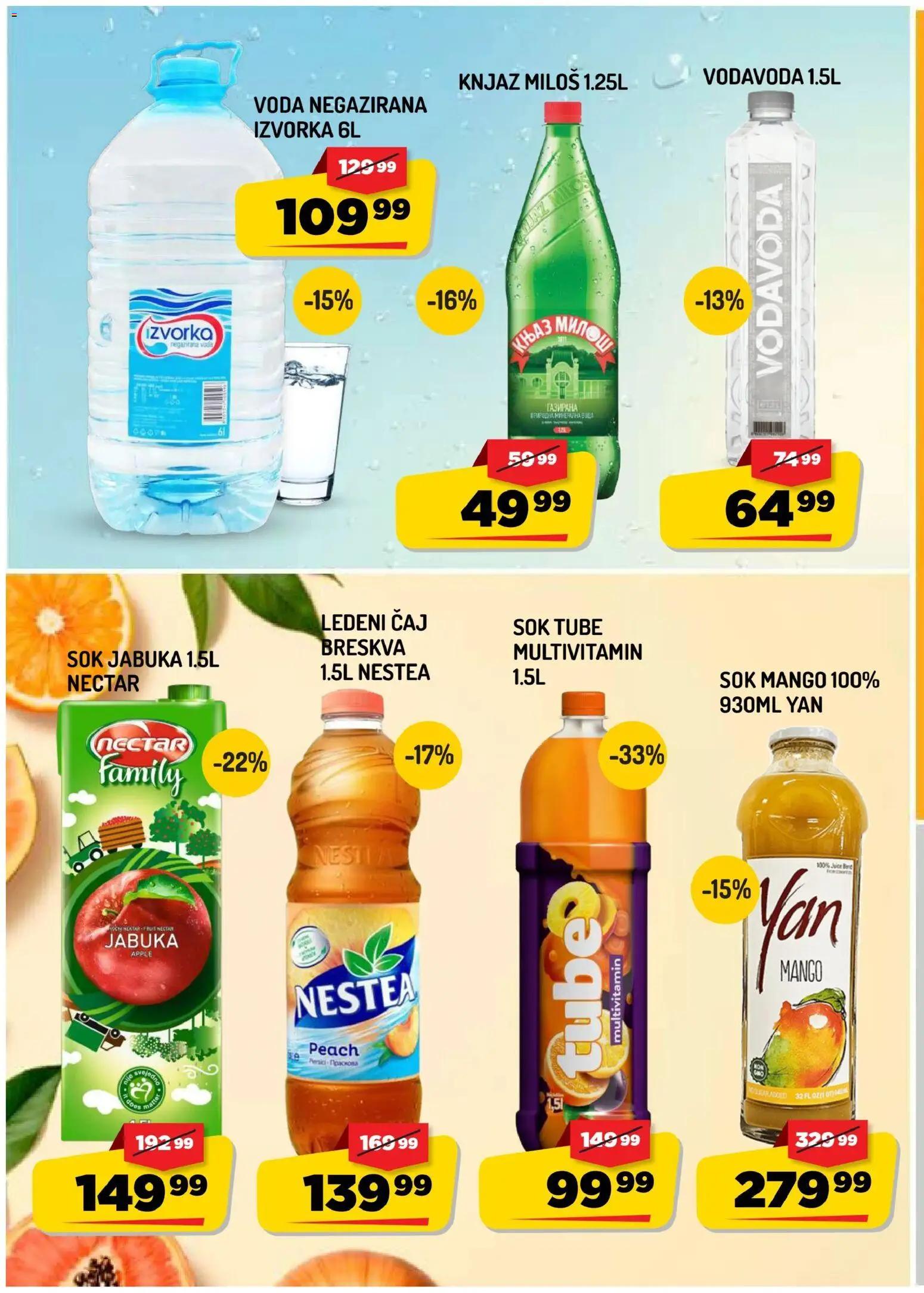 Aman katalog - važi od 11.09.2026 | Strana: 12 | Proizvode: Multivitamin, Negazirana voda, Mineralna voda, Sok