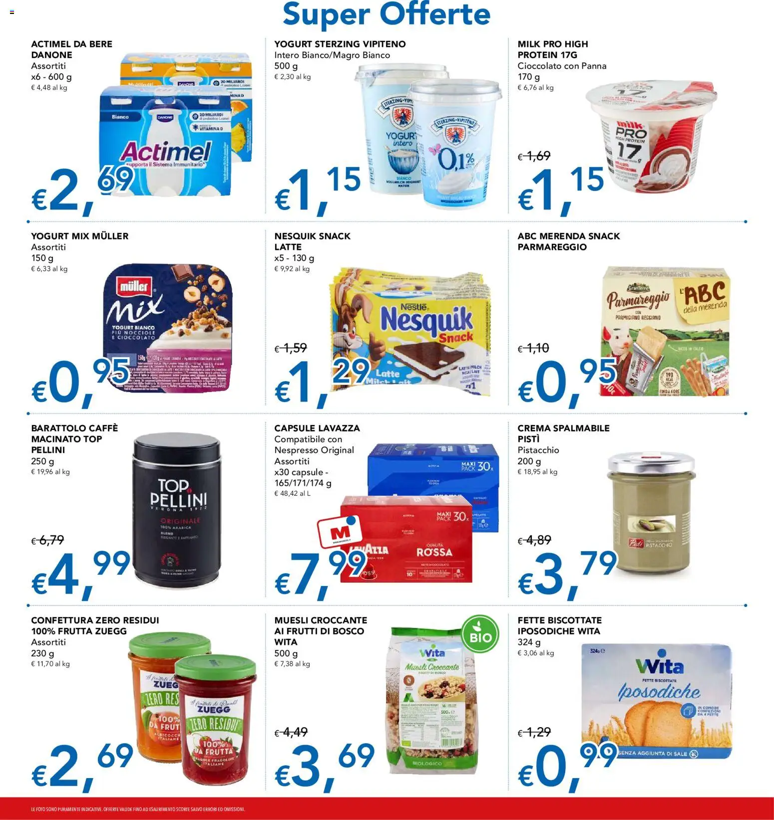 Volantino Migross del 16/07/2026 | Pagina: 7 | Prodotti: Yogurt, Panna, Frutta, Lavazza