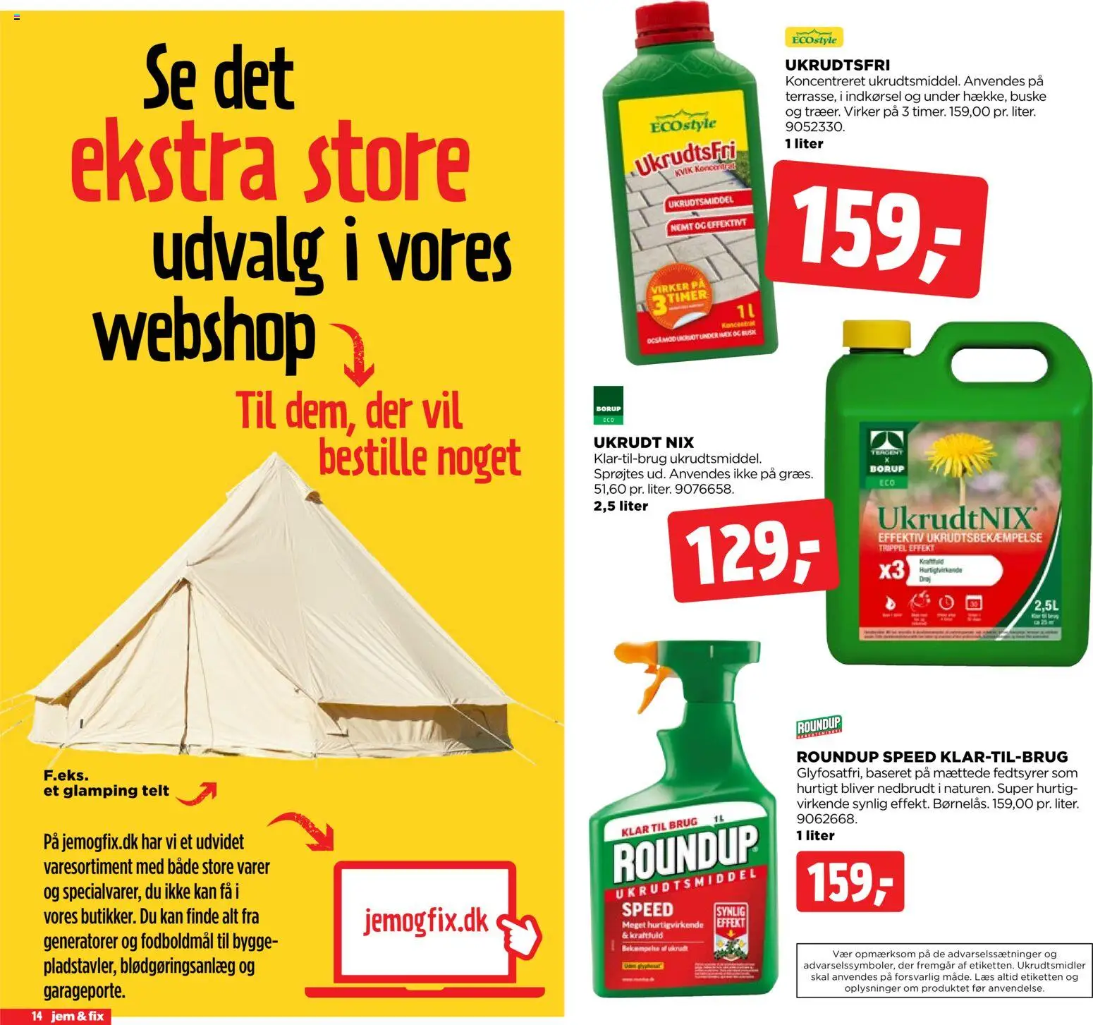 Jem & fix tilbudsavis – gyldig fra 31.05.2026 | Side: 14 | Produkter: Søm
