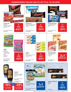 Alvo folder - Voorbeeld van een folder van Alvo, geldig van 03.06.2026 | Pagina: 9 | Producten: Snickers, Banaan, Snoep, Melk