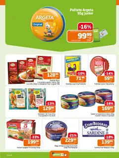 Gomex katalog - pregled Gomex kataloga - važi od 27.05.2026 | Strana: 9 | Proizvode: Špageti, Piletina, Pašteta, Sardina