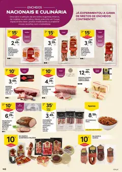 Pré-visualização Continente Açores Vinhos, Enchidos e Queijos válido de 22/09/2026 | Página: 46 | Produtos: Forno, Pratos, Lombo, Arroz