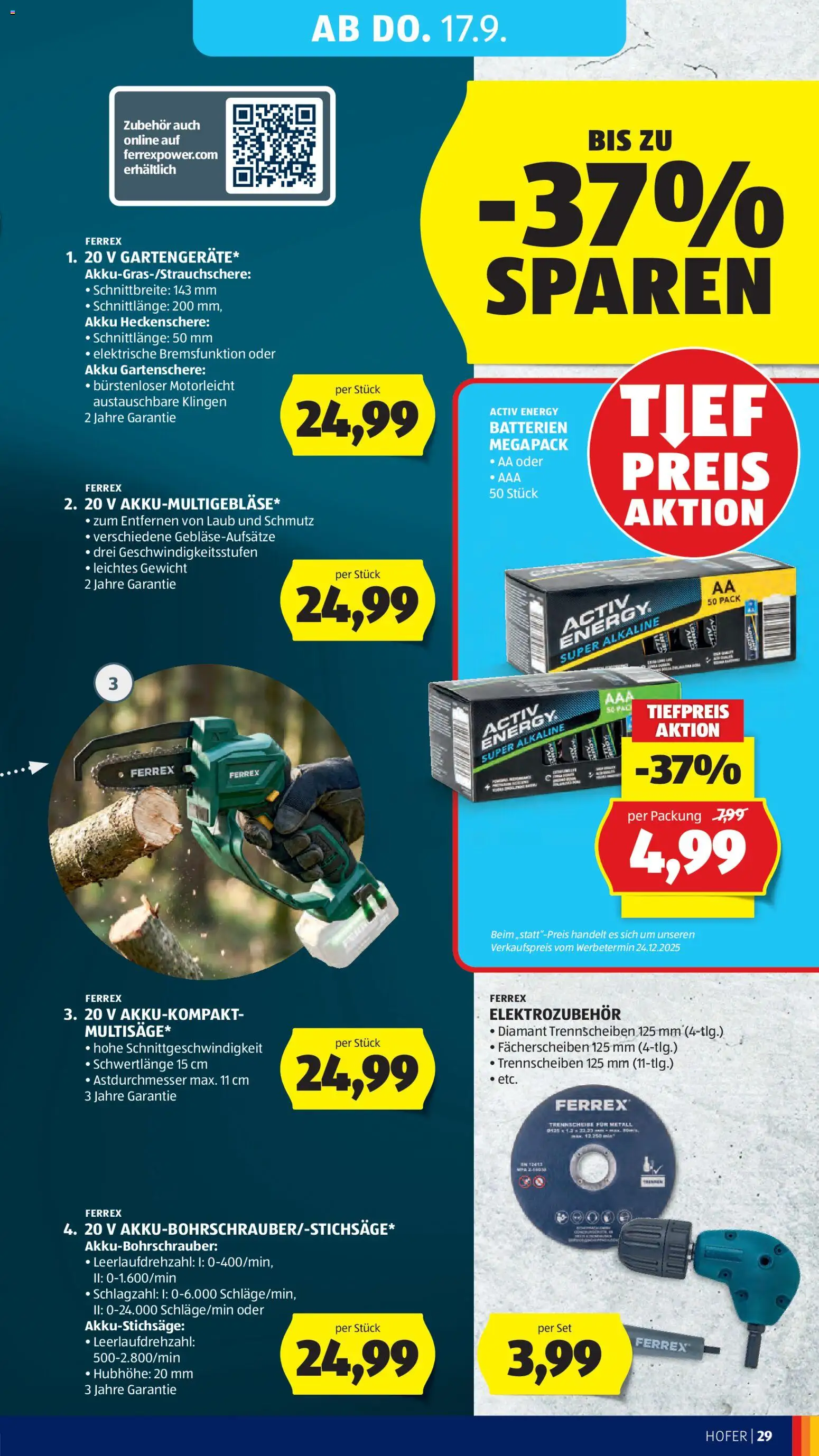 Hofer Flugblatt gültig ab 11.09.2026 | Seite: 39