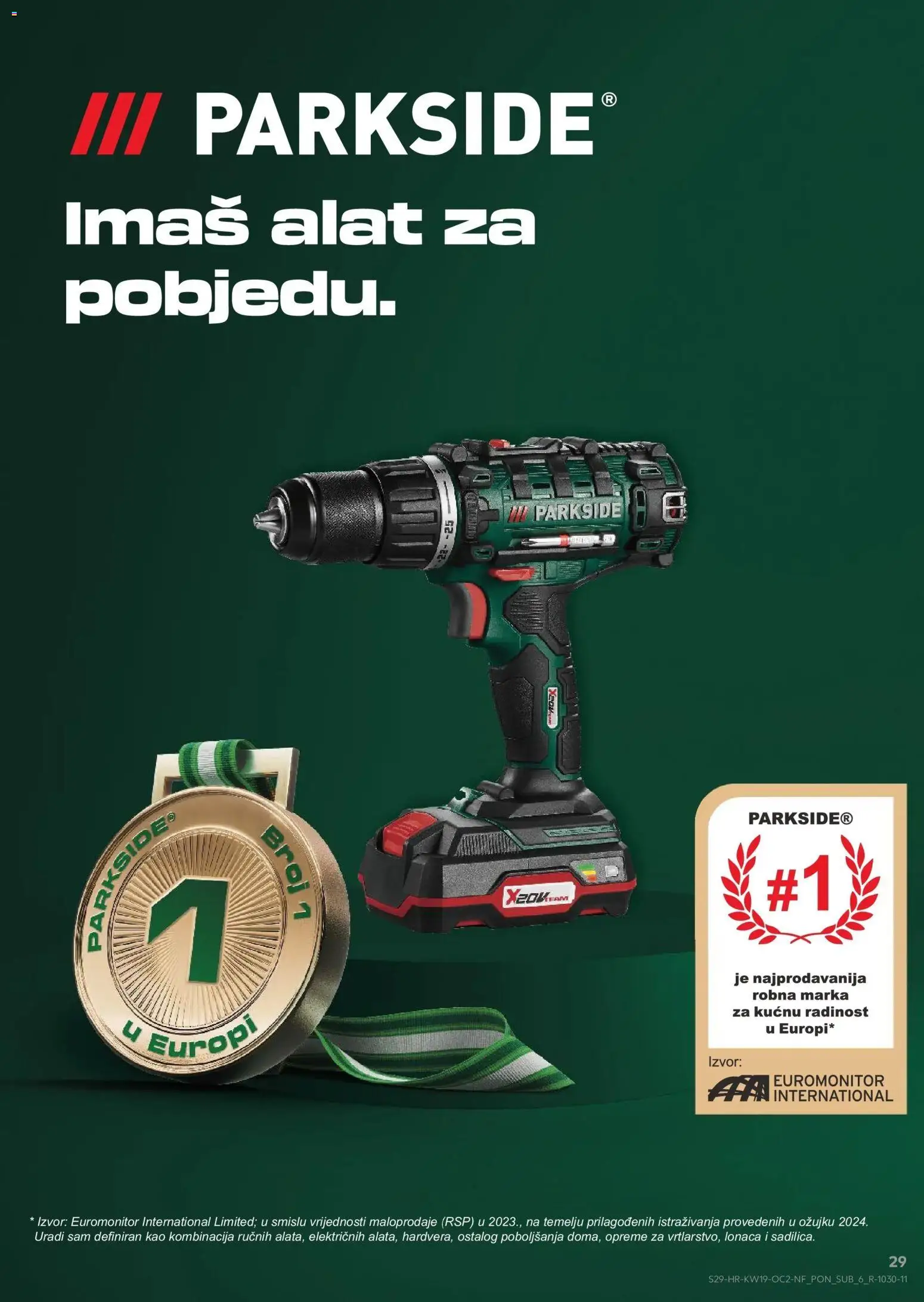 Kaufland katalog | vrijedi od 06.05.2026 | Stranica: 29 | Proizvodi: Alat, Parkside