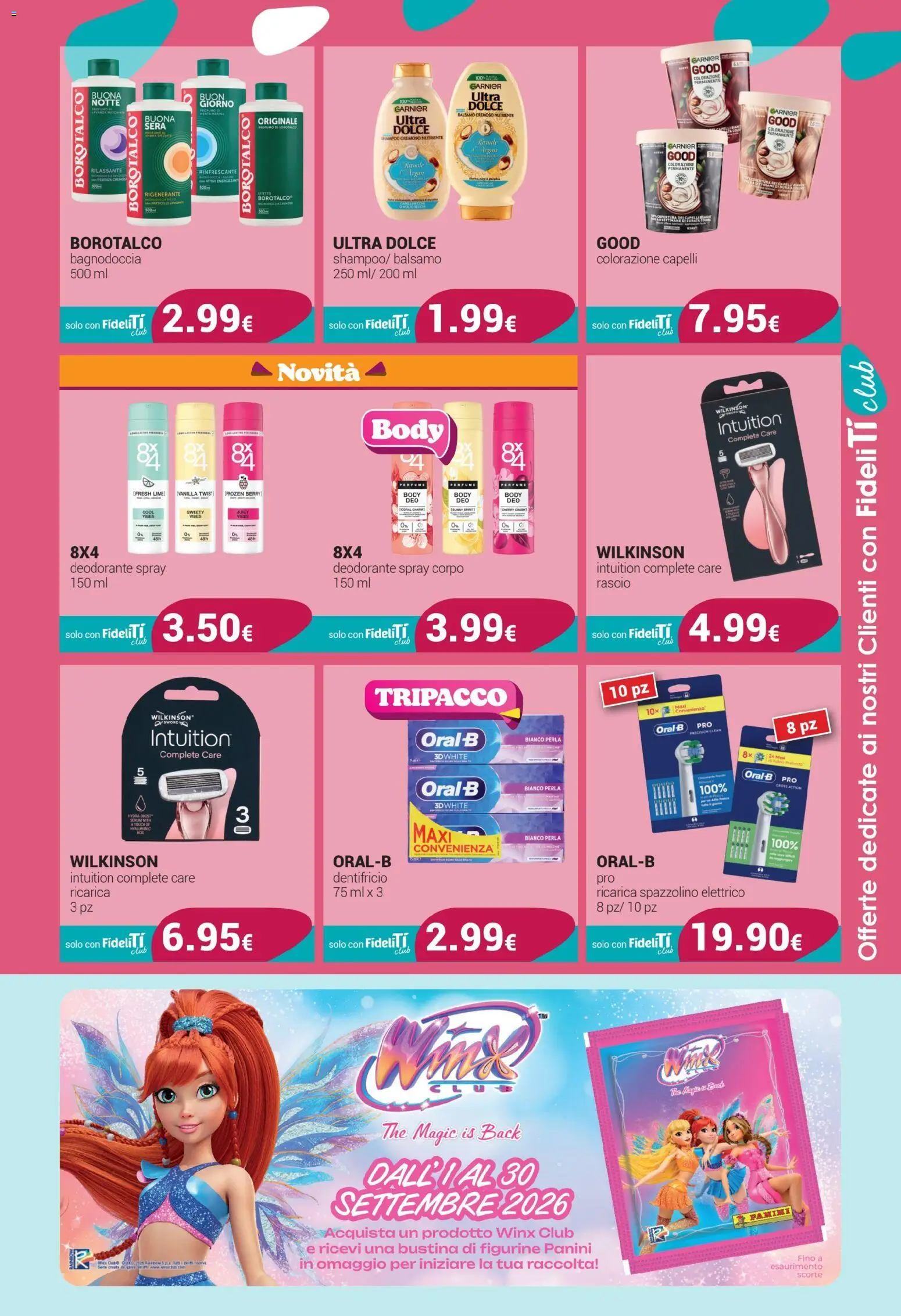 Volantino Tigotà del 01/09/2026 | Pagina: 9 | Prodotti: Shampoo, Deodorante, Colorazione capelli, The
