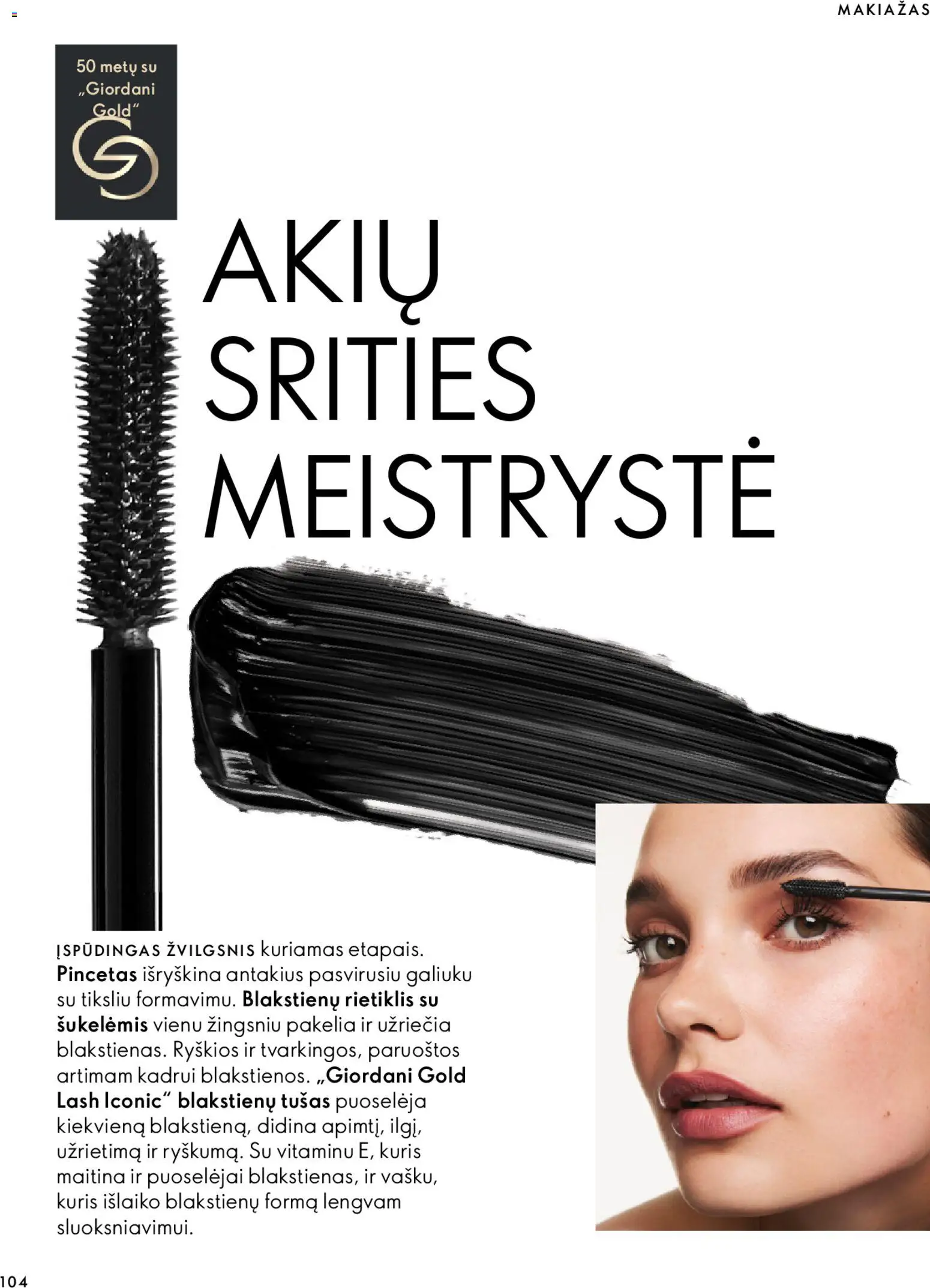 Oriflame akcijos nuo 2026.10.07 | Puslapis: 104 | Prekių: Makiažas, Tušas