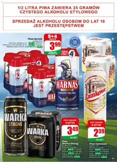 Pogląd oferty "Dino gazetka" - ważna od 24.06.2026 | Strona: 59 | Produkty: Warka, Harnaś, Piwo, Piwo zamkowe