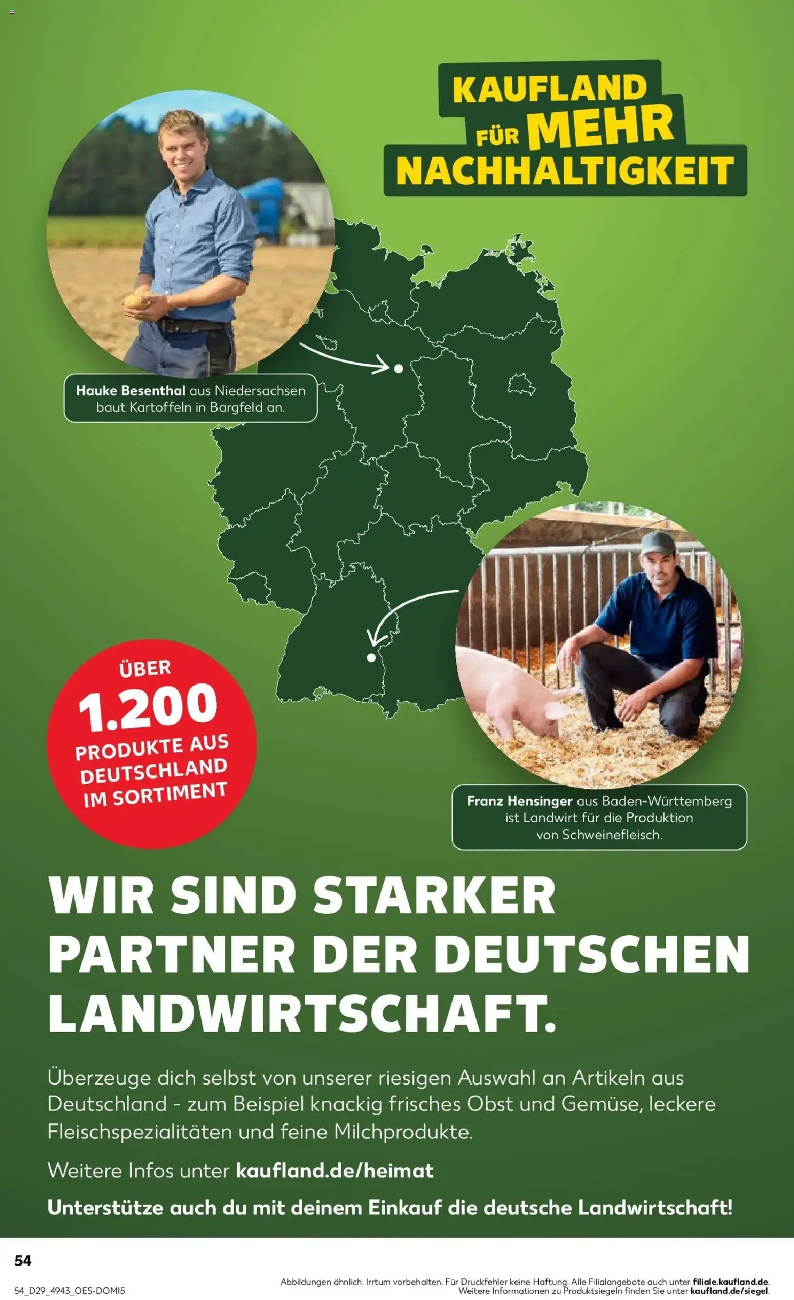 Kaufland Prospekt Jülich – gültig ab 16.07.2026 | Seite: 54 | Produkte: Kartoffeln, Obst