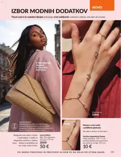 Avon katalog akcije – veljaven od 30.06.2026 | Stran: 131 | Izdelki: Zapestnica, Barva, Torbica