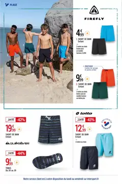 Intersport - Prévisualisation de Intersport catalogue valide à partir de 25.05.2026 | Page: 12 | Produits: Tongs