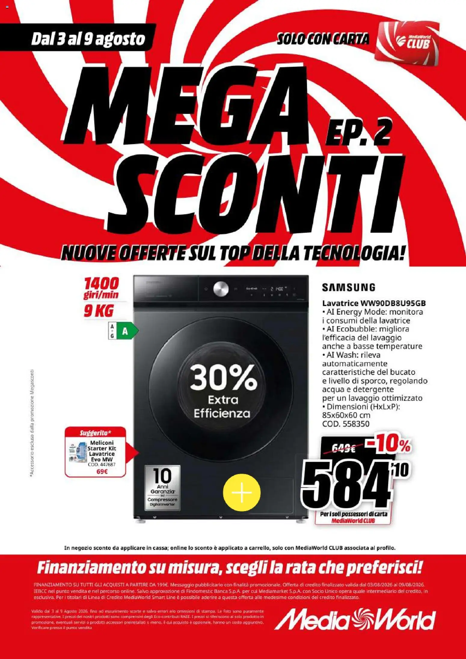 Volantino Media World del 03/08/2026 | Pagina: 65
