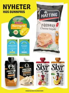 Forhåndsvisning av Bunnpris kundeavis gyldig fra 14/09/2026 | Side: 21 | Produkter: Fjordland, Mango, Protein, Skyr