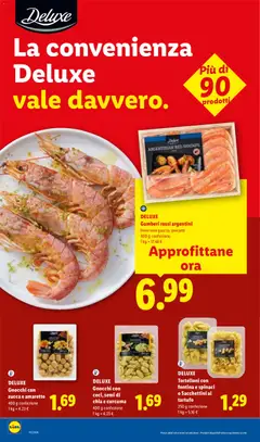 Anteprima del volantino Tortelloni con fontina e spinaci o Sacchettini al tartufo, 250 g confezione valido a partire dal 22/10/2026 | Pagina: 18