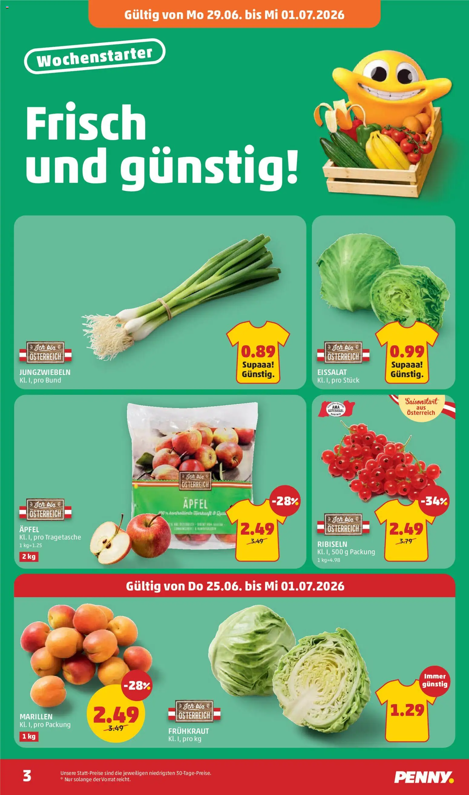 Penny Markt Flugblatt gültig ab 25.06.2026 | Seite: 3