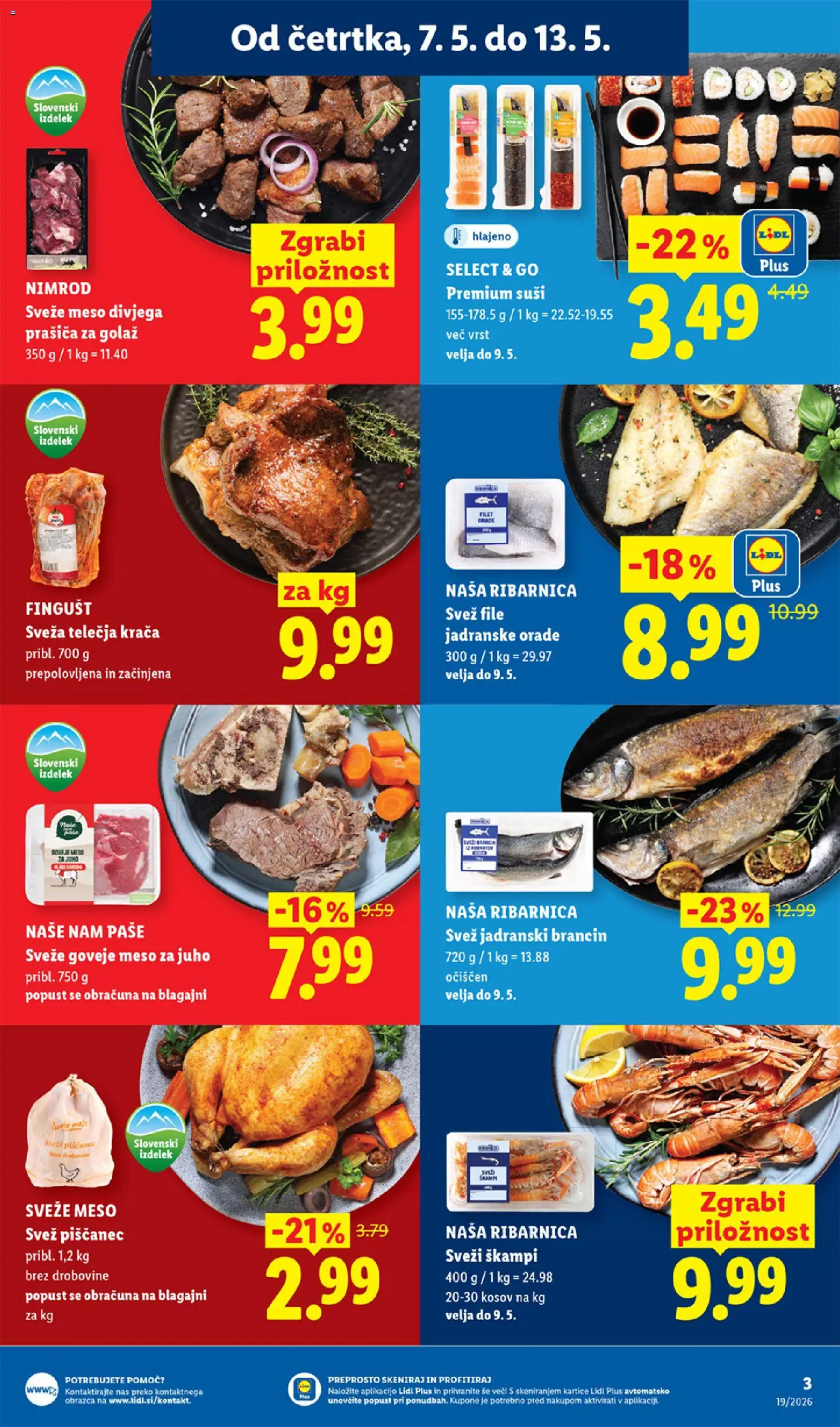 Novi Lidl katalog ponudbe – veljaven od 07.05.2026 | Stran: 3