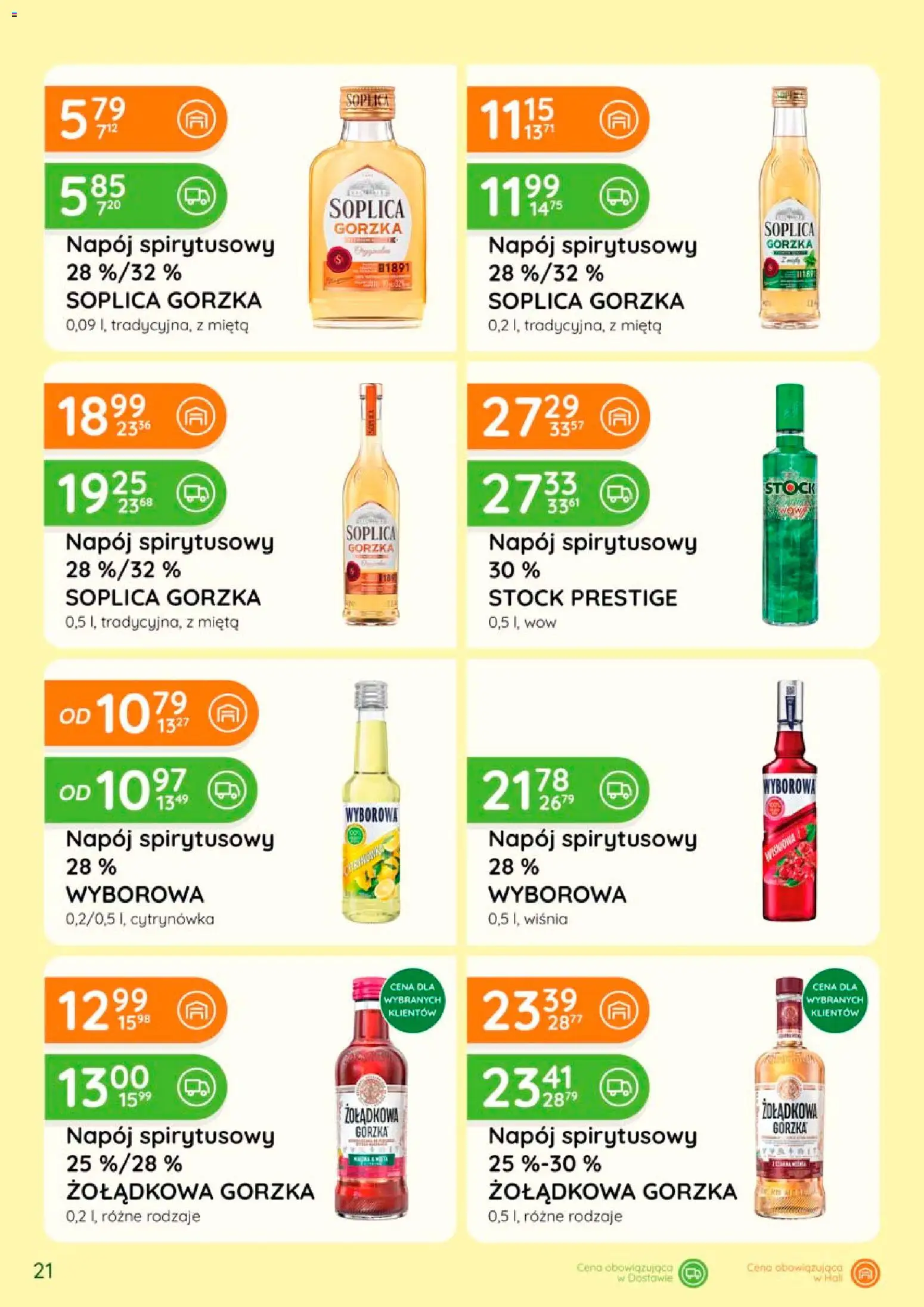 Eurocash gazetka - Katalog Alkoholowy od 01.07.2026 | Strona: 21 | Produkty: Mięta