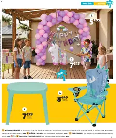 GiFi - Prévisualisation de GiFi catalogue valide à partir de 12.05.2026 | Page: 7 | Produits: Masque, Table, Chaise, Chaise de camping