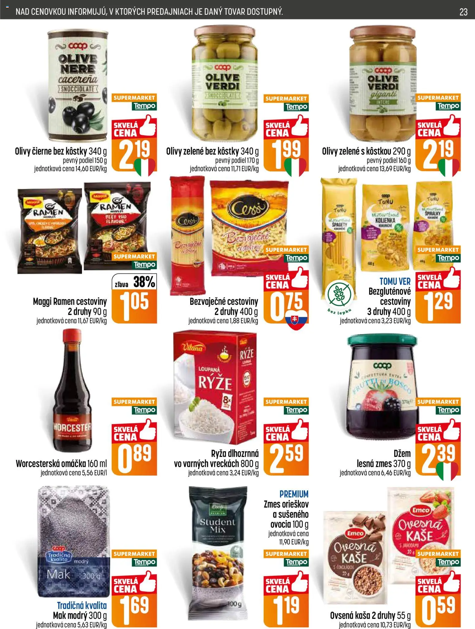 Nové COOP Jednota akcie – leták je platný od 04.06.2026 | Strana: 23
