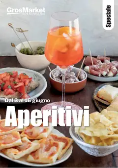 Anteprima del volantino Sogegross volantino Aperitivi valido a partire dal 03.06.2026