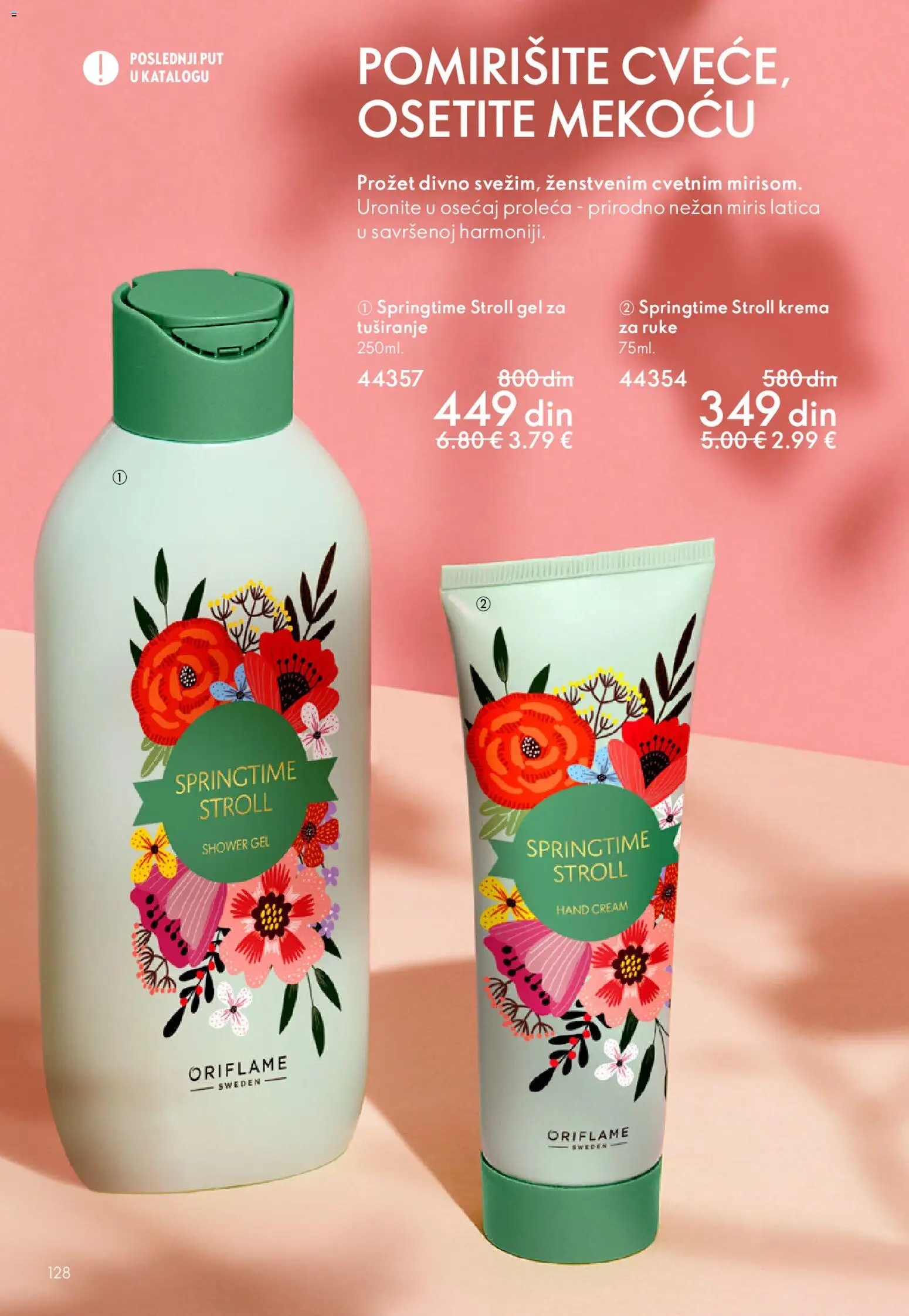 Oriflame katalog - važi od 01.04.2026 | Strana: 128 | Proizvode: Miris, Krema