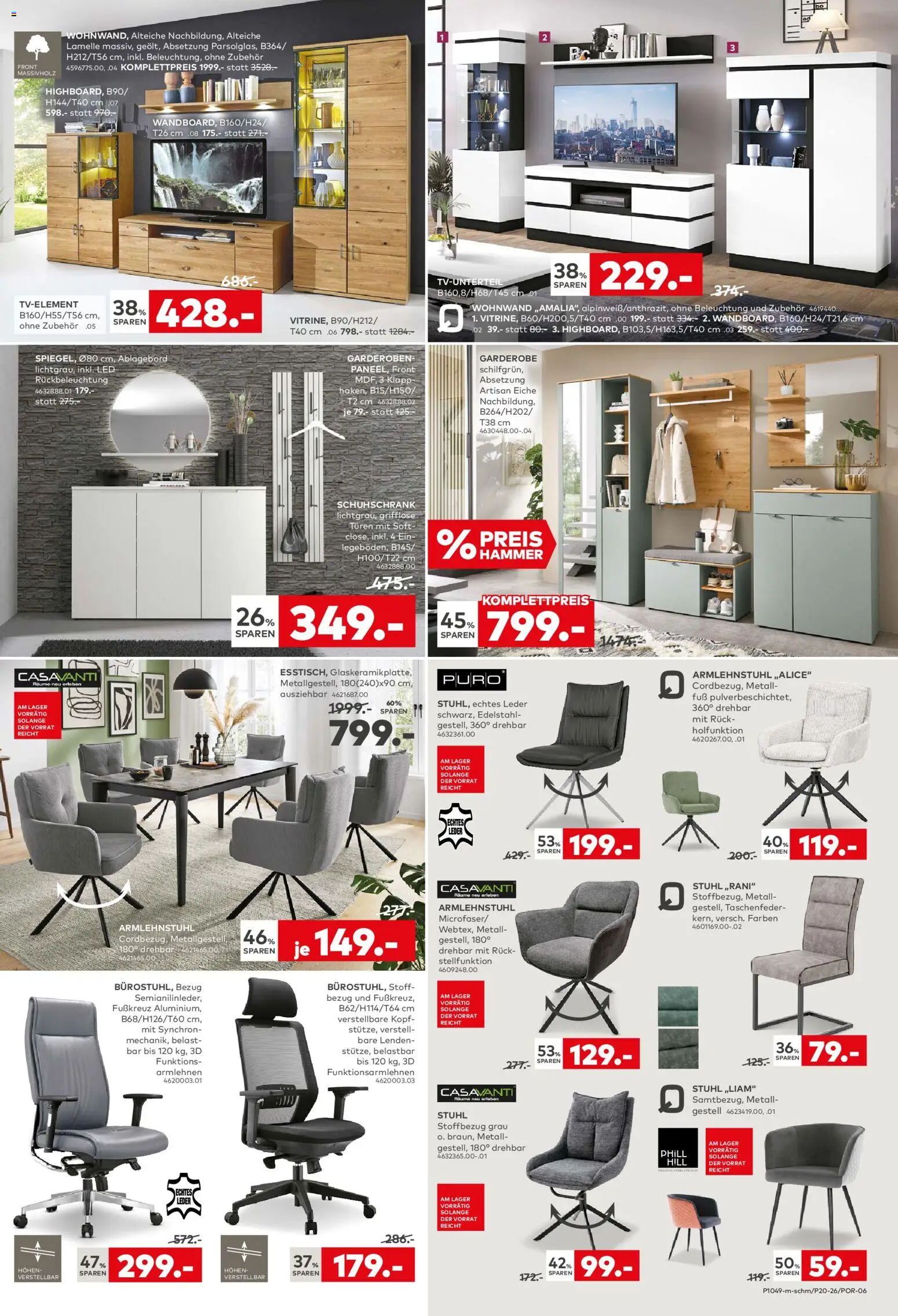 Porta! Prospekt Potsdam – gültig ab 04.05.2026 | Seite: 3 | Produkte: Stuhl