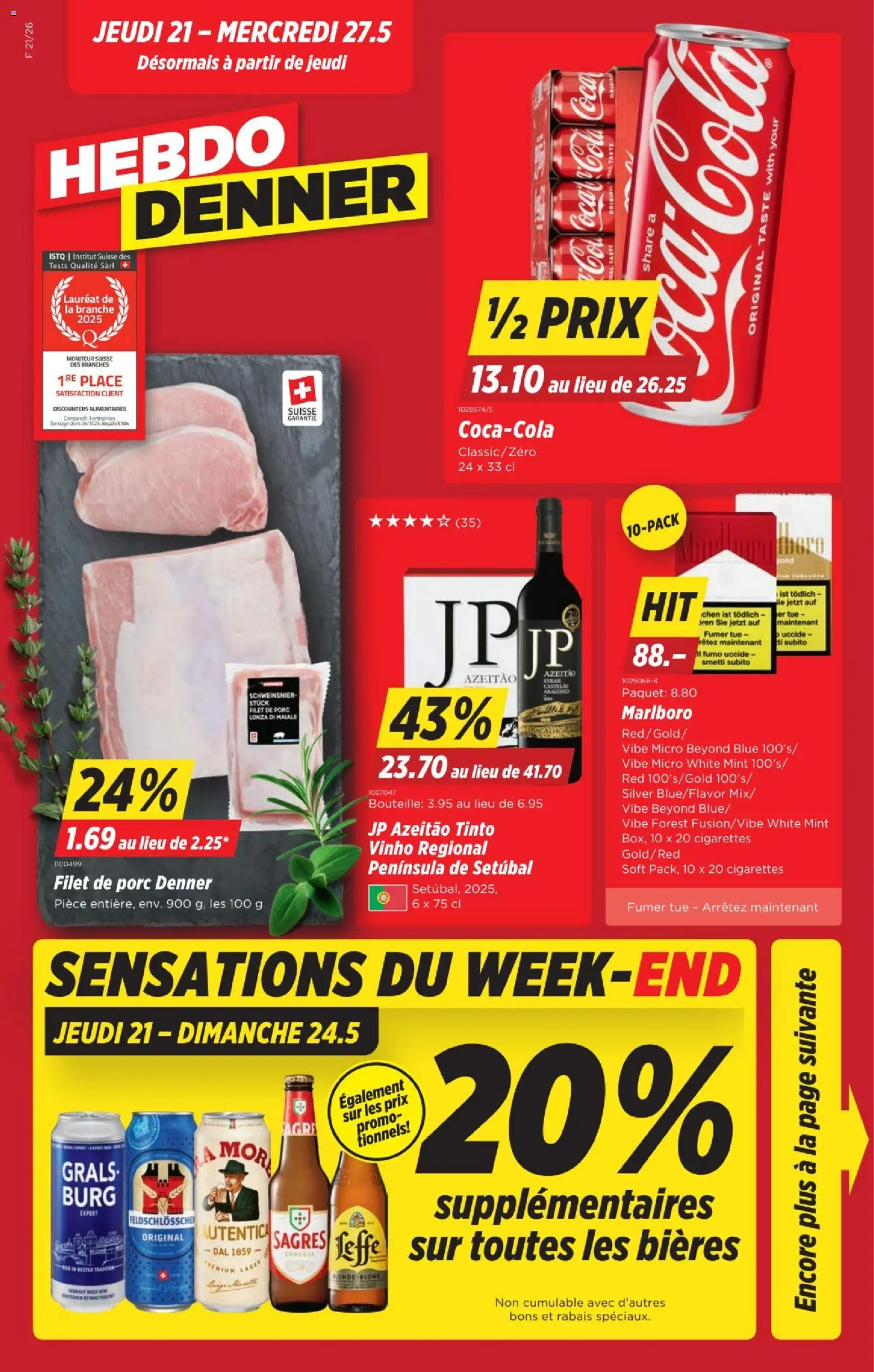 Denner aktionen FR – gültig ab 21.05.2026 | Seite: 1