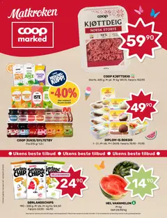 Forhåndsvisning av Coop Marked kundeavis gyldig fra 06/07/2026