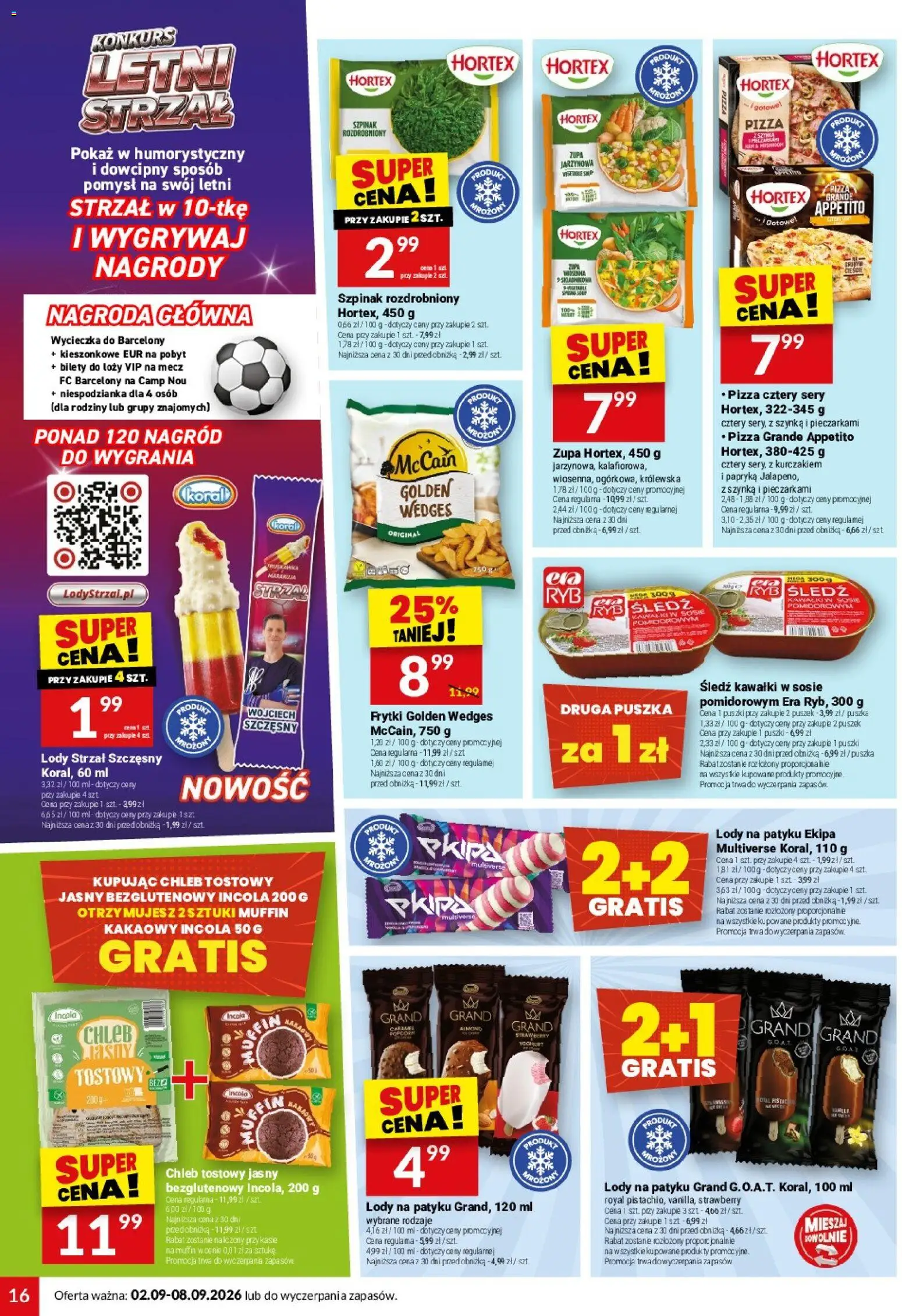 Twój Market gazetka od 02.09.2026 | Strona: 16 | Produkty: Papryka, Chleb, Róż, Frytki