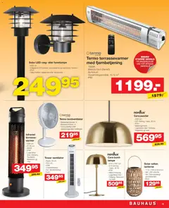 Bauhaus - Tilbudsavis uge 23 gyldig fra 05.06.2026 | Side: 19 | Produkter: Bord, Lampe, USB, Ventilator