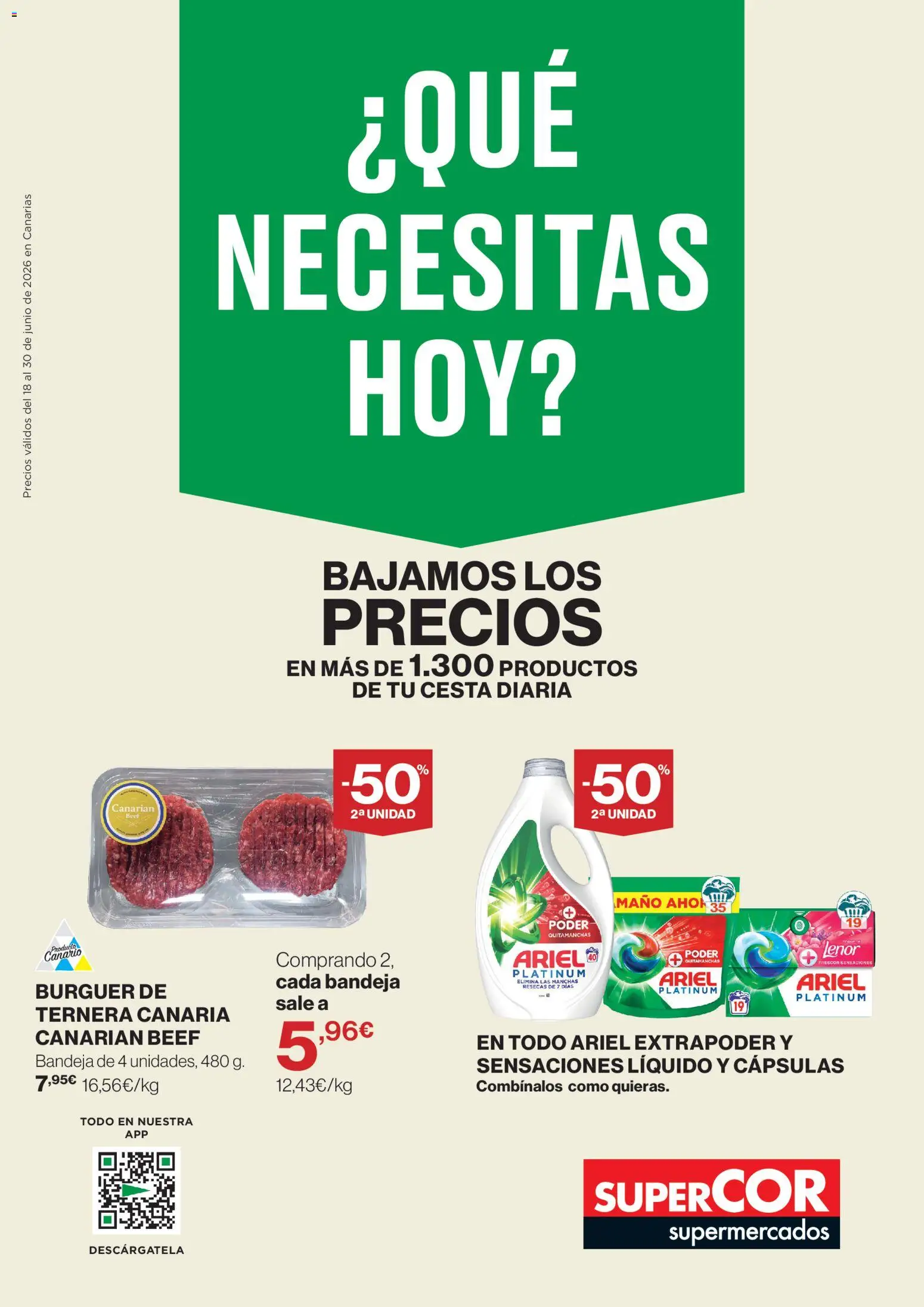 Supercor Canarias │ válido desde el 18.06.2026 | Página: 1