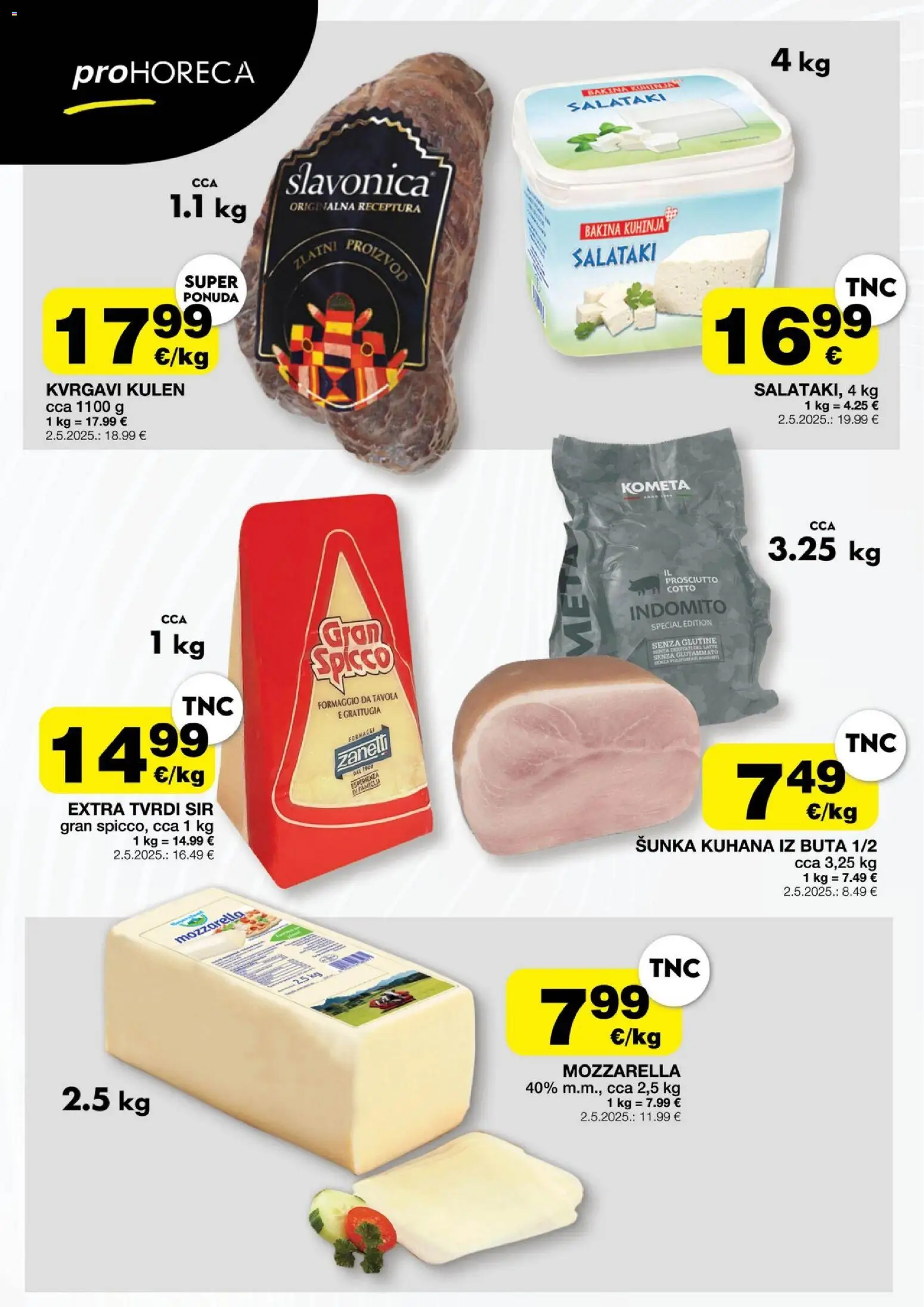 Stanić Diskont katalog | vrijedi od 01.01.2026 | Stranica: 2 | Proizvodi: Šunka, Kulen, Kuhinja, Tvrdi sir