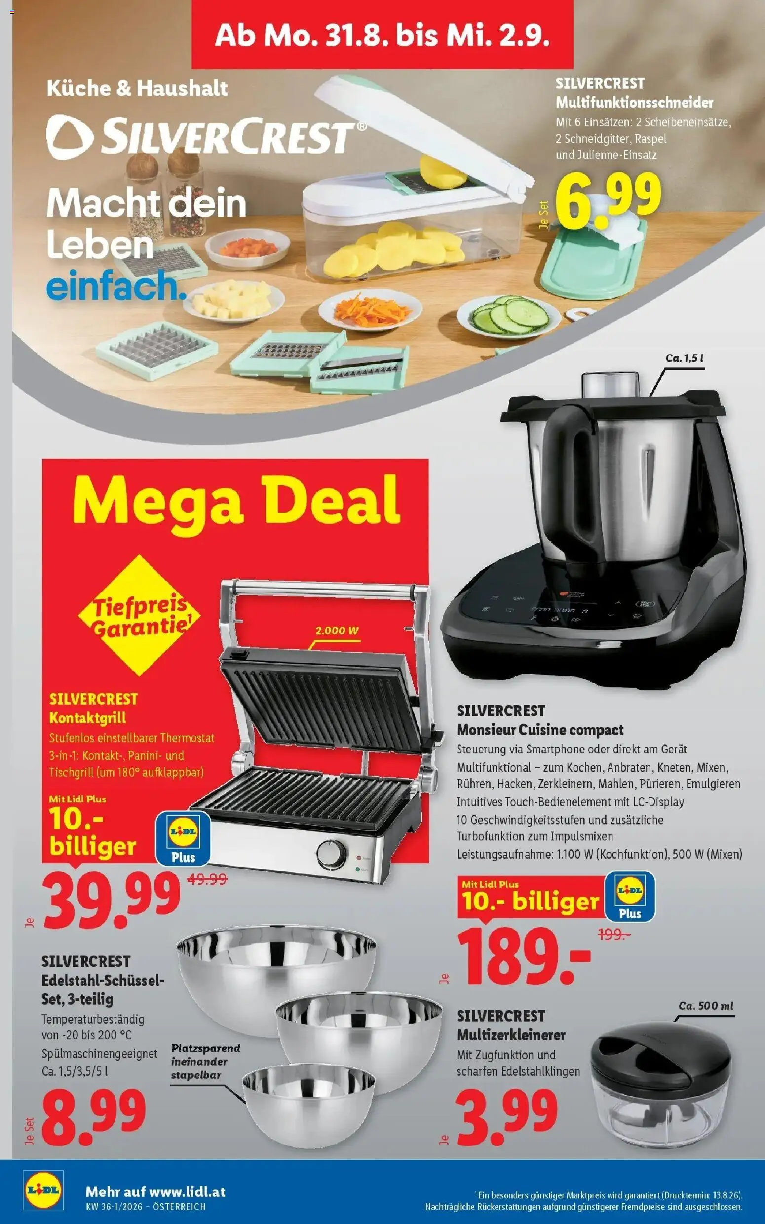 Lidl Flugblatt - Wien ab 23.08.2026 - Angebote ab donnerstag | Seite: 33 | Produkte: Smartphone, Grill